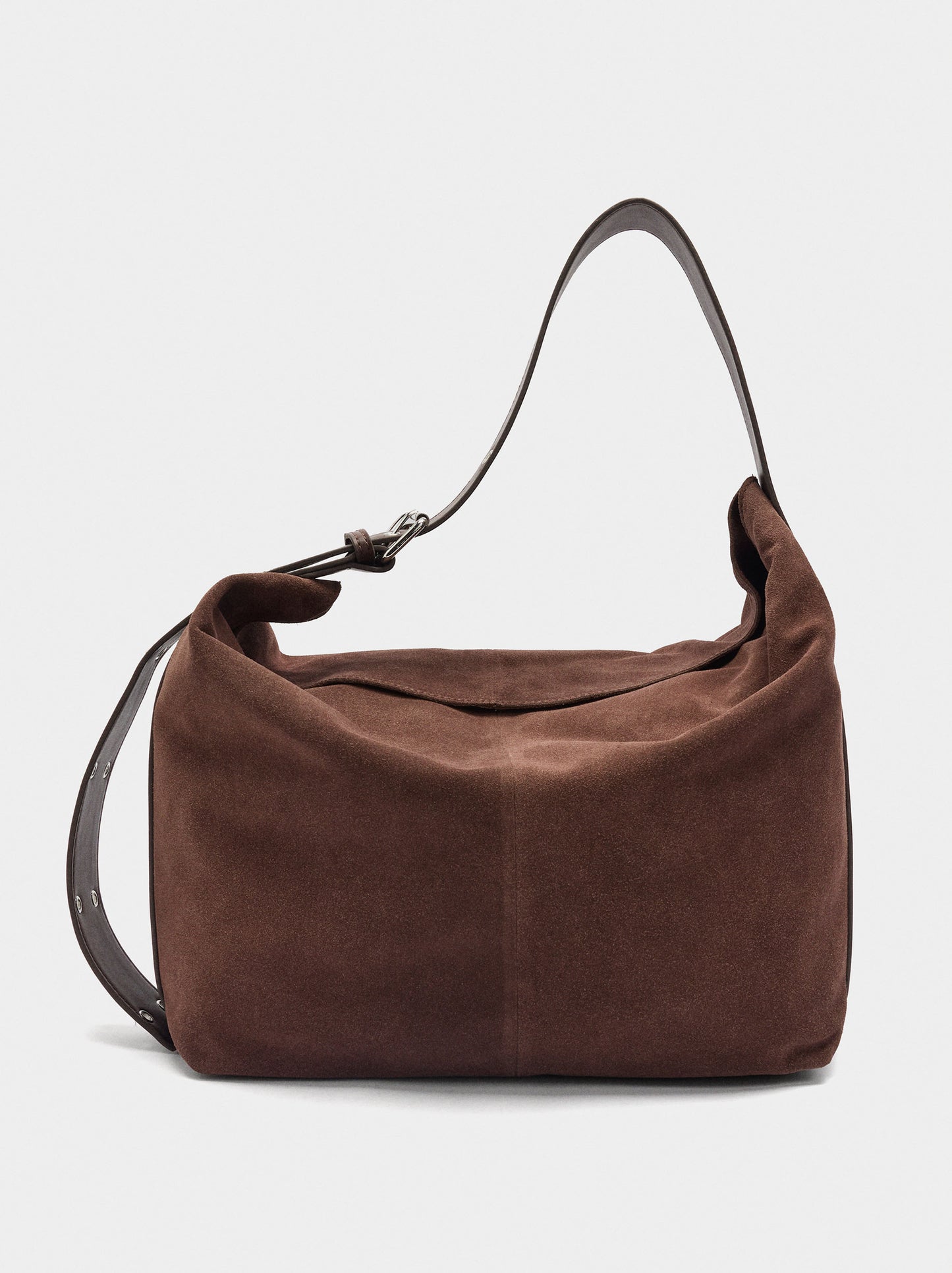 Suede Leather Shoulder Bag L