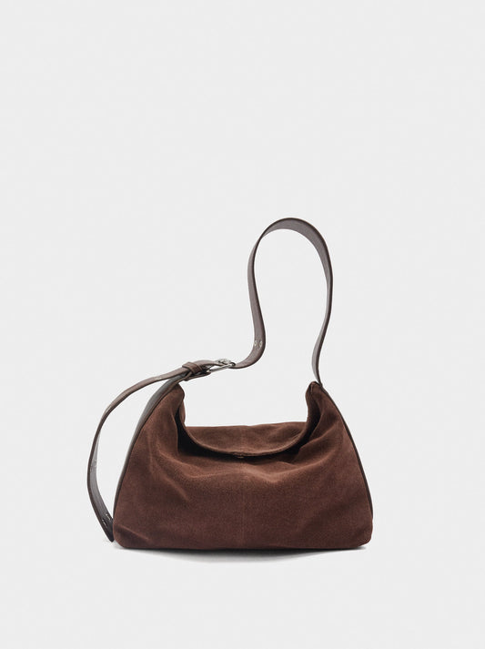 Suede Leather Shoulder Bag M