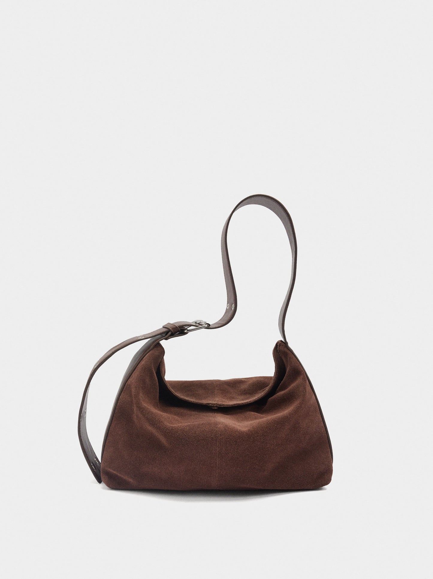 Suede Leather Shoulder Bag M