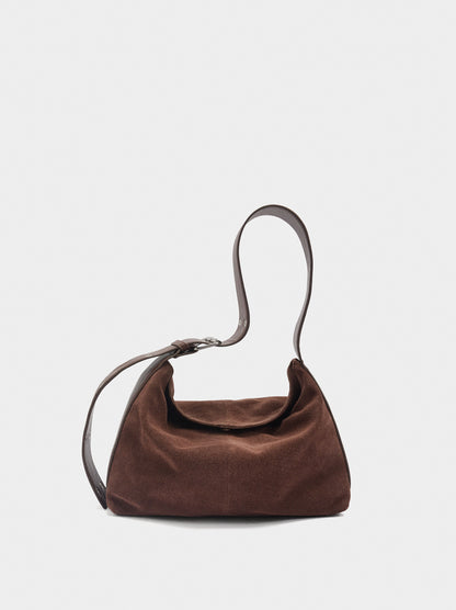 Suede Leather Shoulder Bag M
