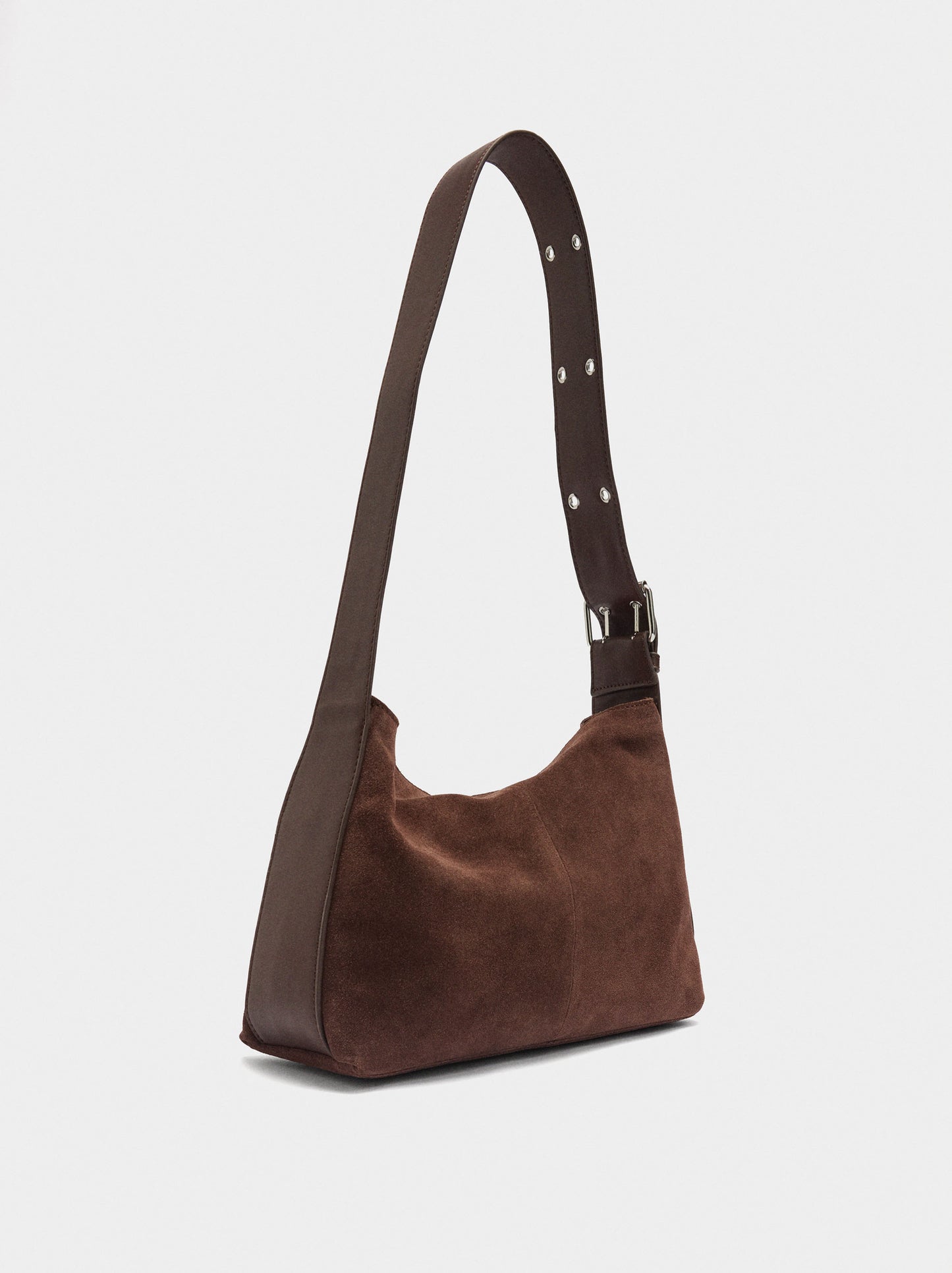 Suede Leather Shoulder Bag M