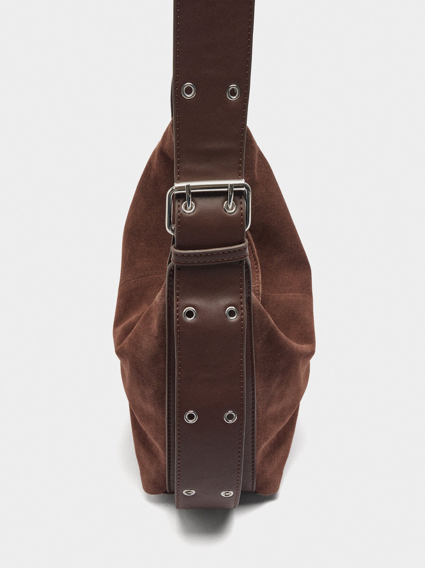 Suede Leather Shoulder Bag M