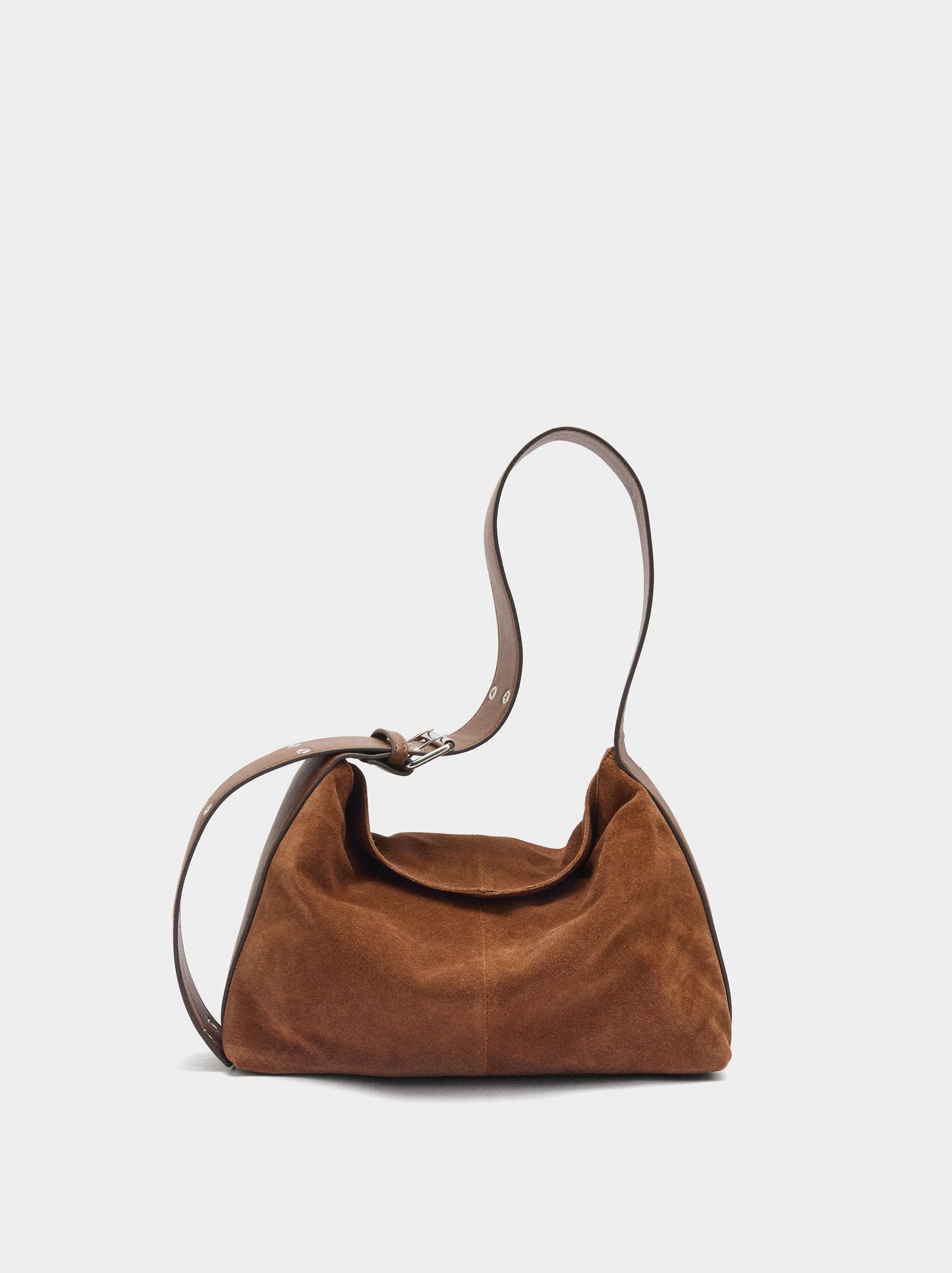 Suede Leather Shoulder Bag M