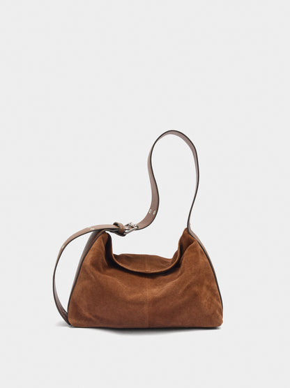 Suede Leather Shoulder Bag M