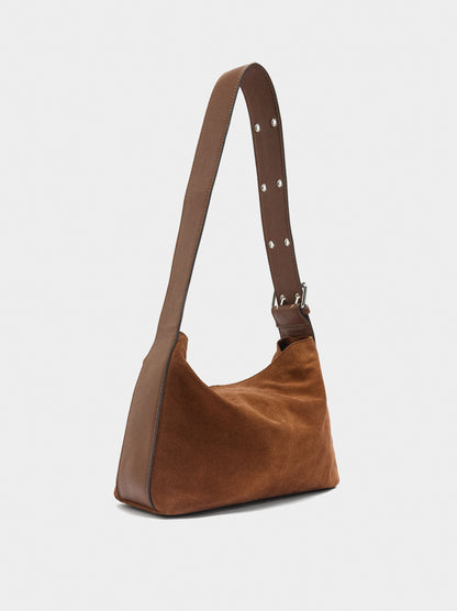 Suede Leather Shoulder Bag M
