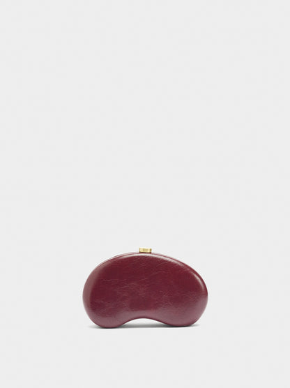 Oval Crackle Party Clutch