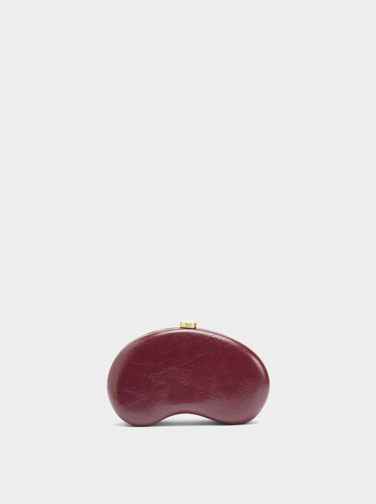 Oval Crackle Party Clutch