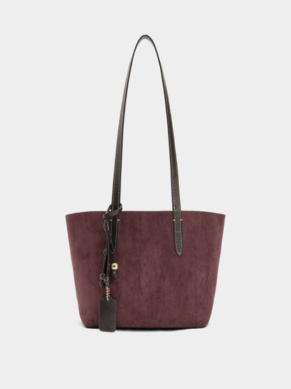 Reversible Shopper Bag With Removable Pouch M