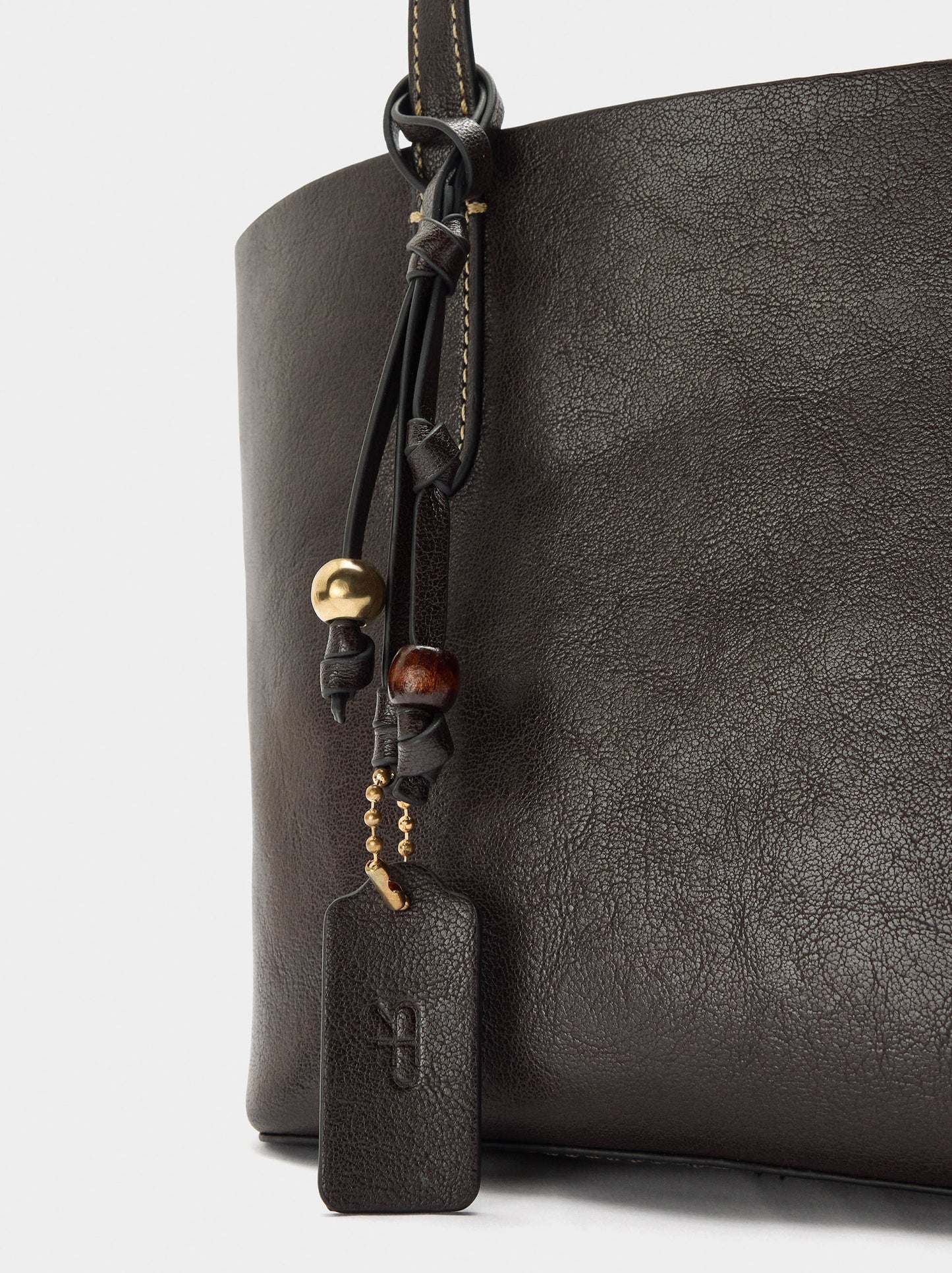 Reversible Shopper Bag With Removable Pouch M