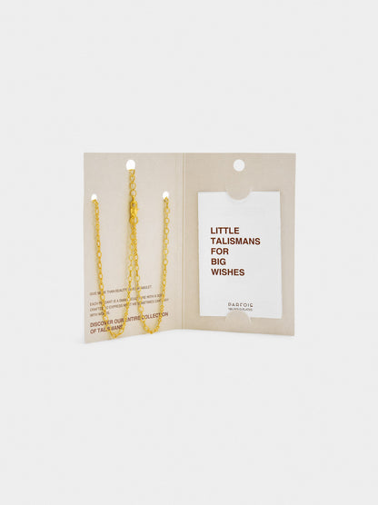 Necklace Pendant Cross With Stones - 18k Gold Swim