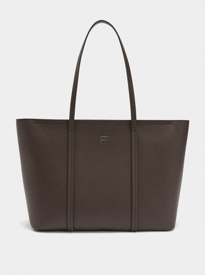 Shopper Bag With Zipper