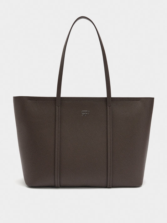 Shopper Bag With Zipper