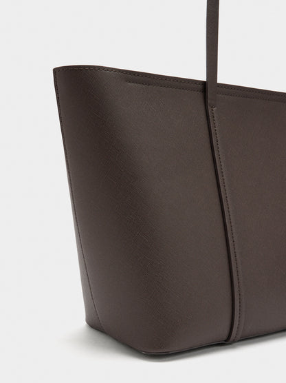 Shopper Bag With Zipper