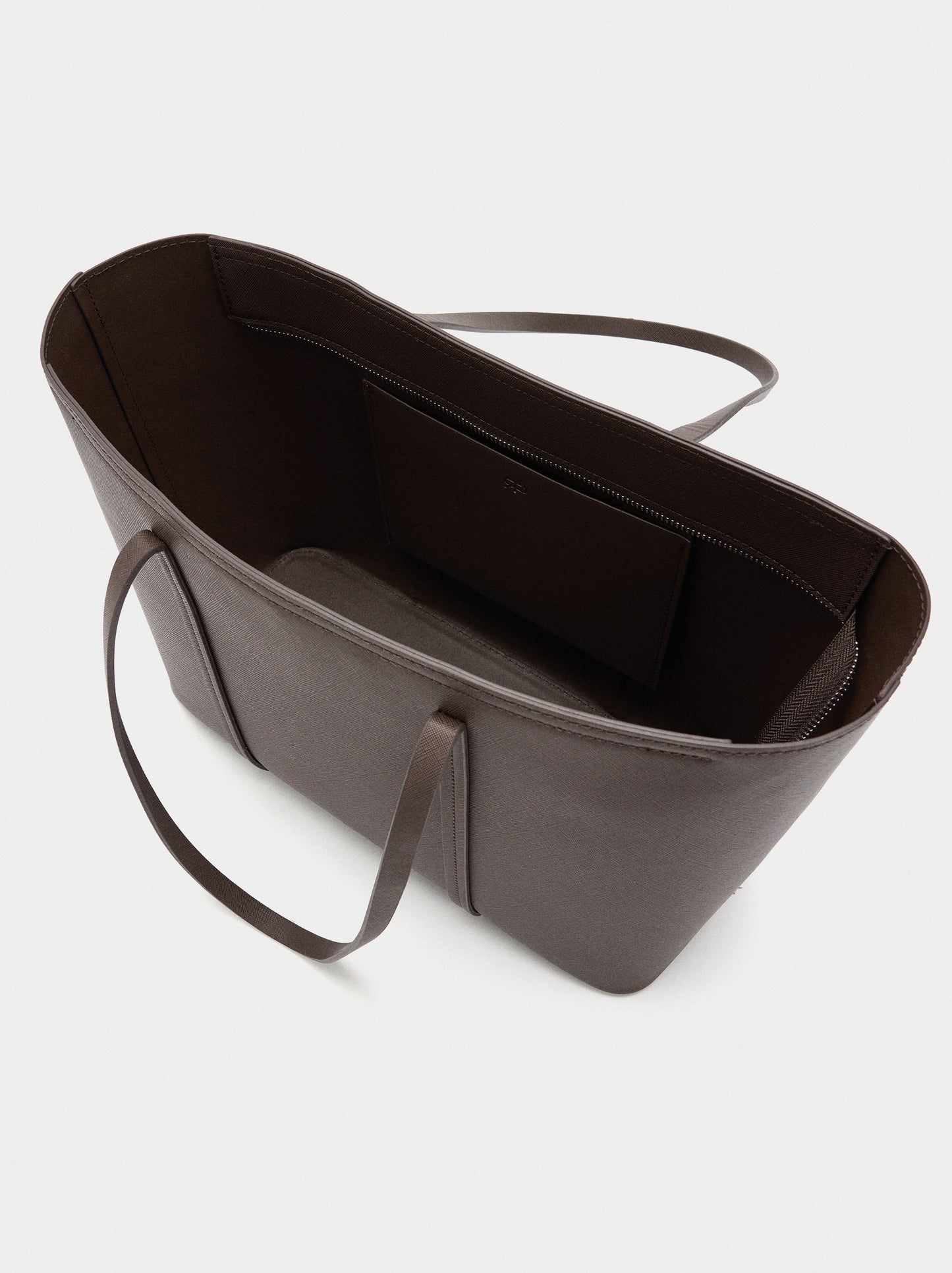 Shopper Bag With Zipper