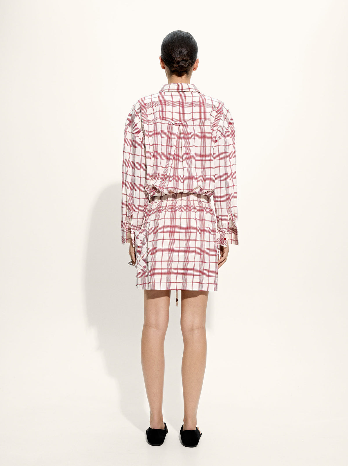 Short Skirt With Squares