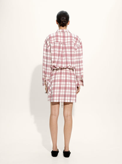 Short Skirt With Squares