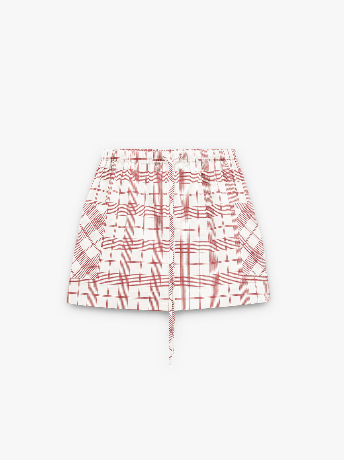 Short Skirt With Squares
