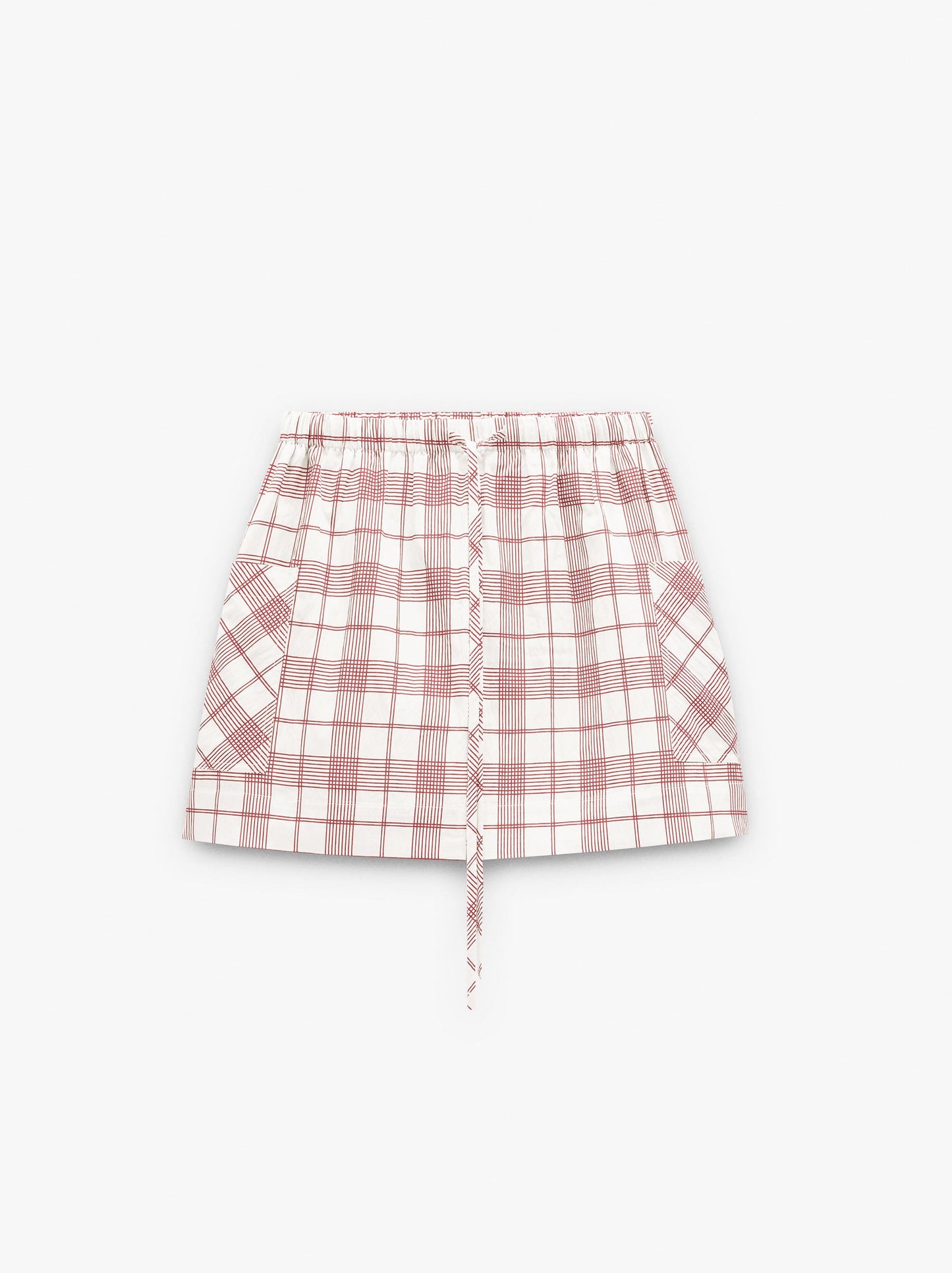 Short Skirt With Squares