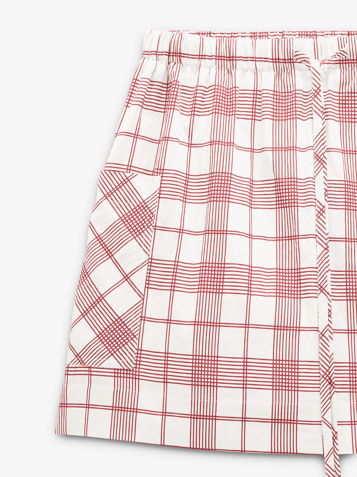 Short Skirt With Squares
