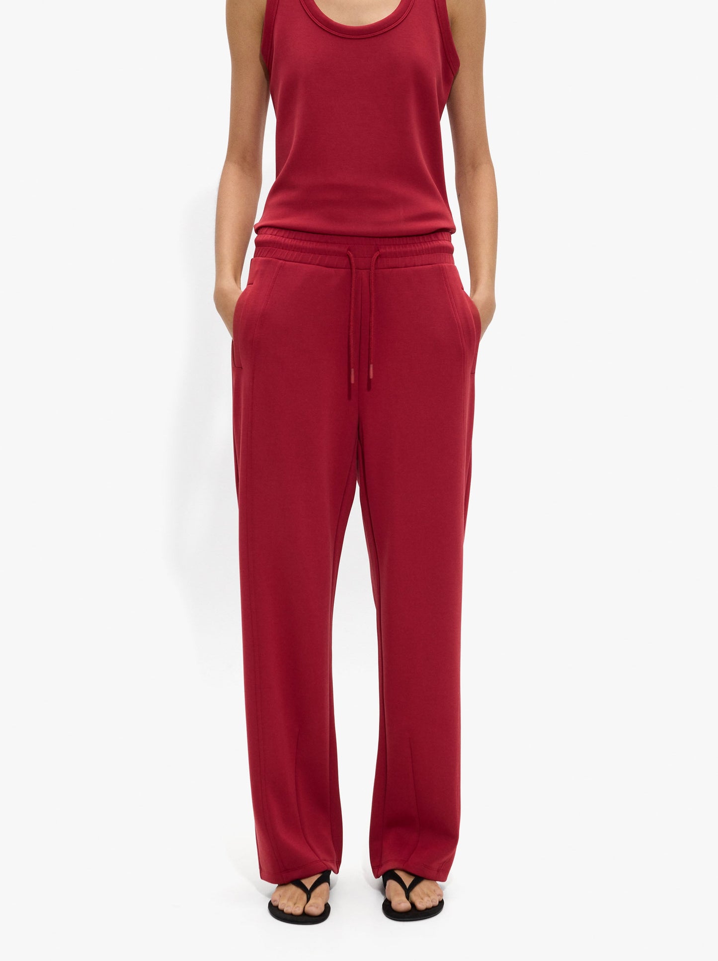 Basic Trousers With A Soft Touch