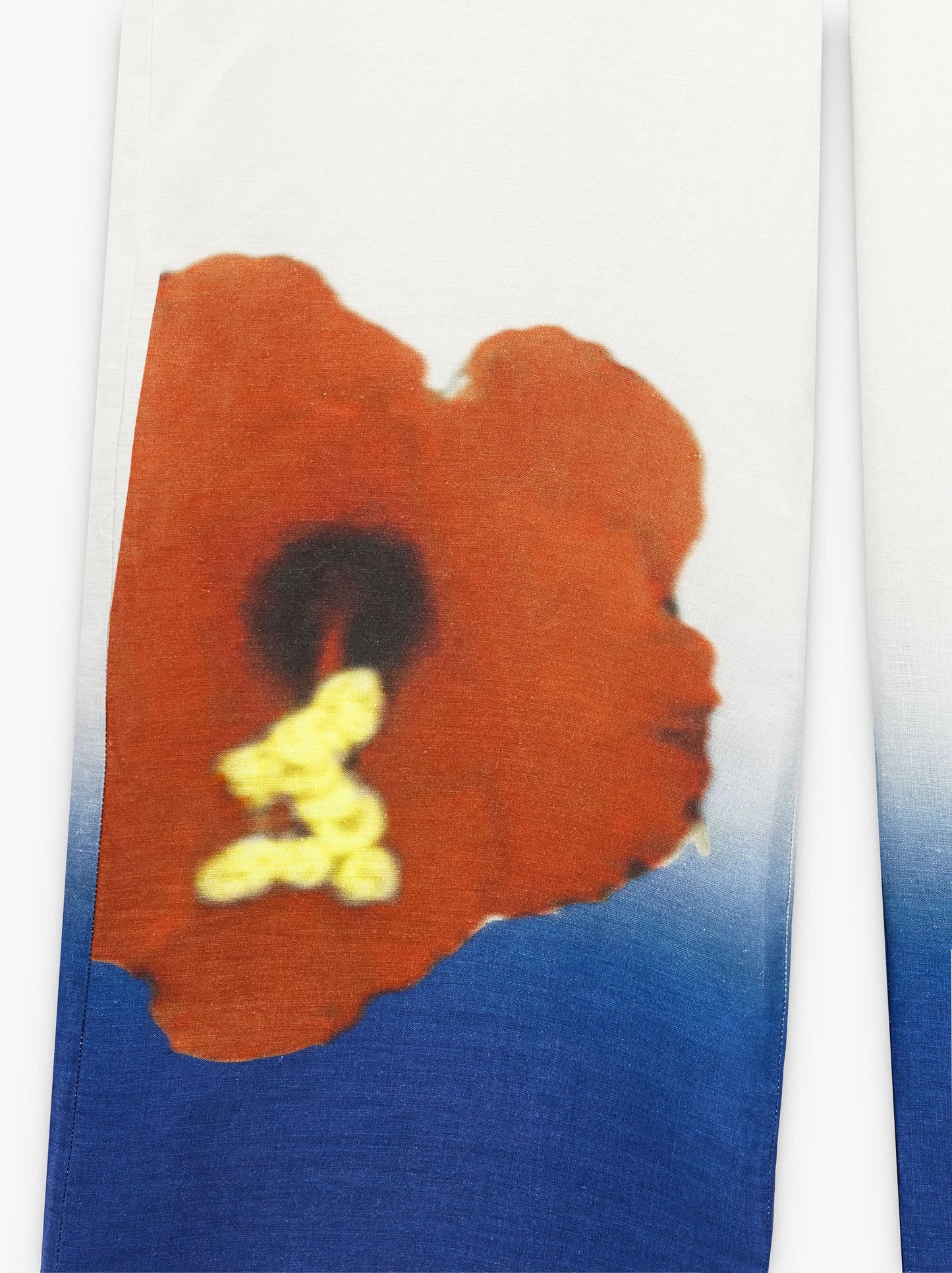 Printed Trousers 100% Linen