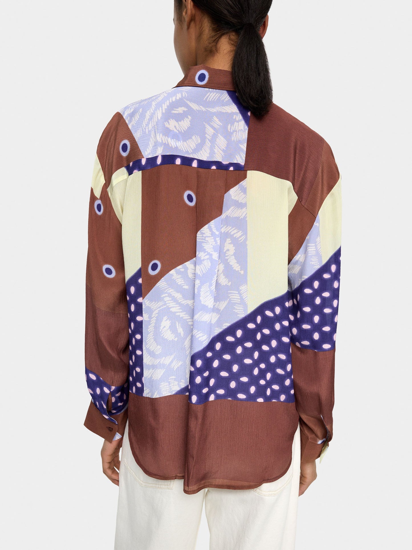 Printed Fluid Shirt