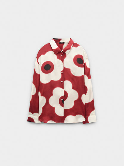Printed Fluid Shirt