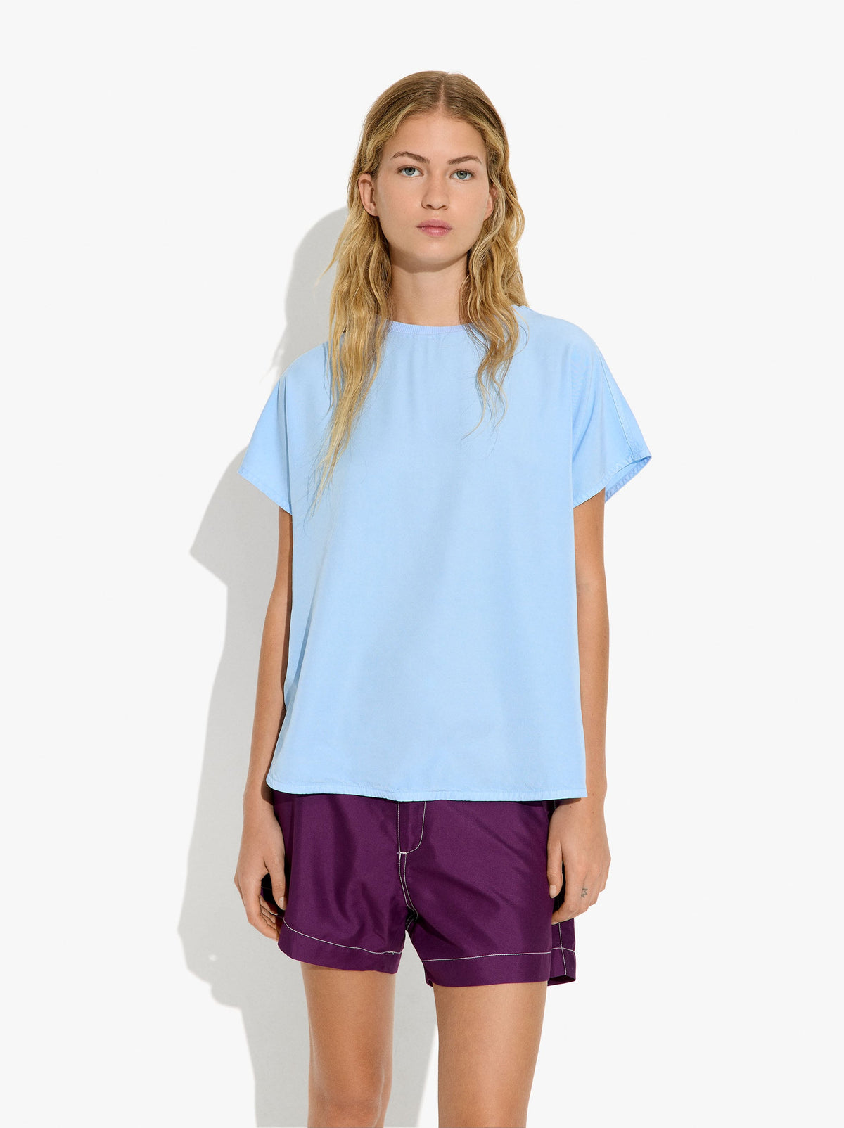 Lyocell T-Shirt Plain