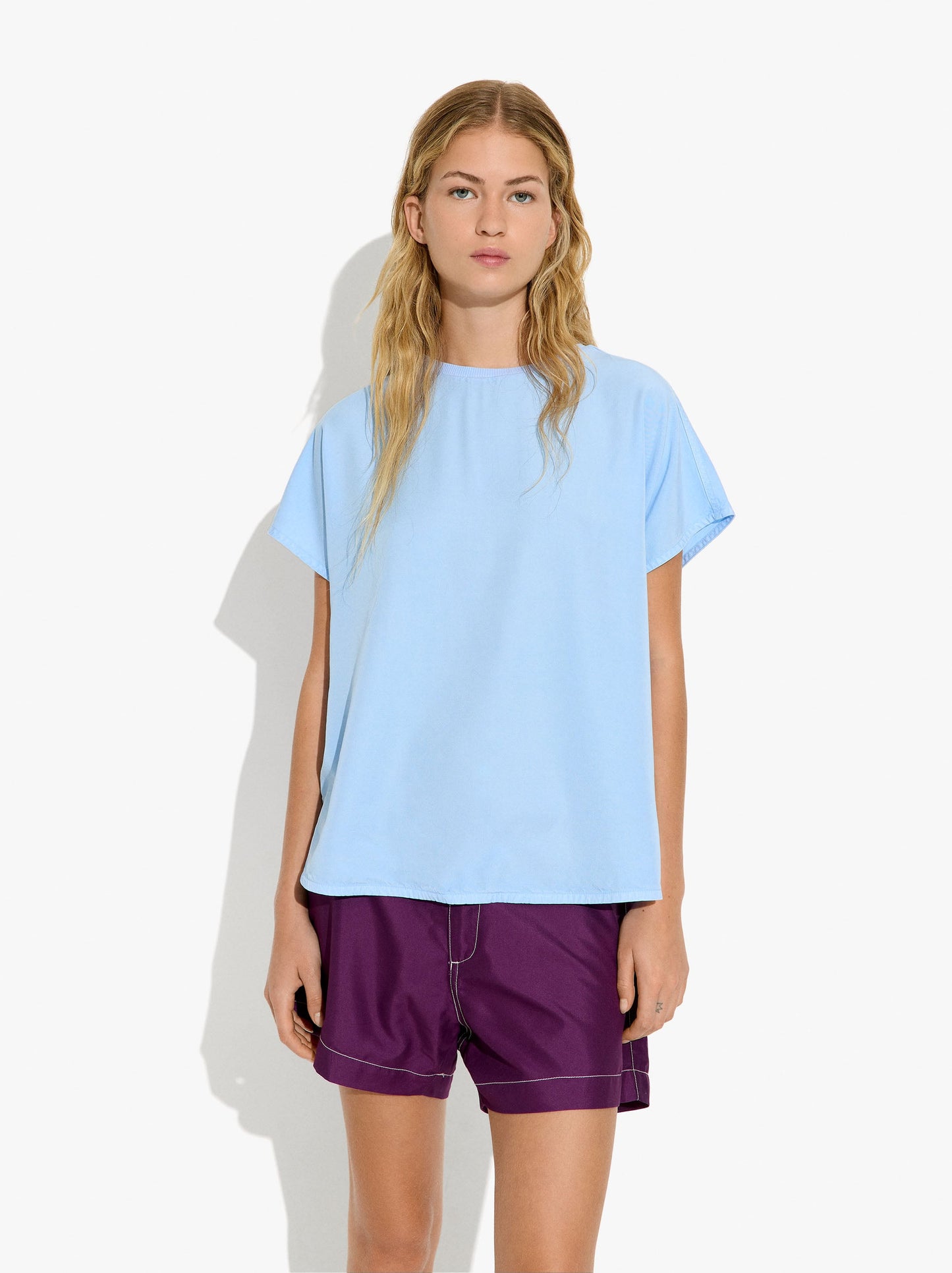 Lyocell T-Shirt Plain