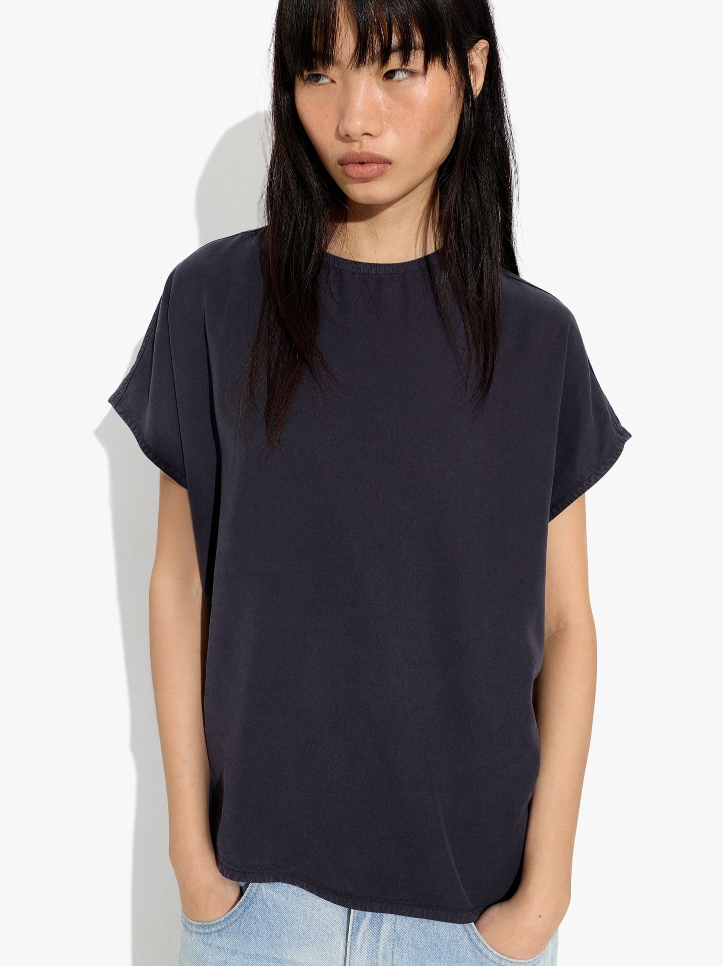 Lyocell T-Shirt Plain