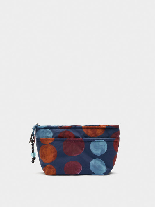 Printed Nylon Cosmetics Bag