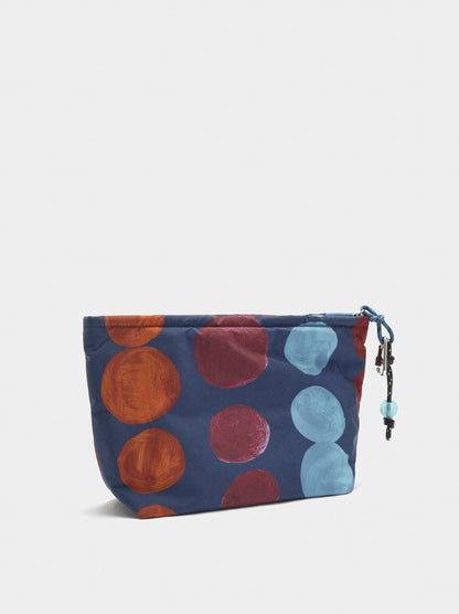 Printed Nylon Cosmetics Bag