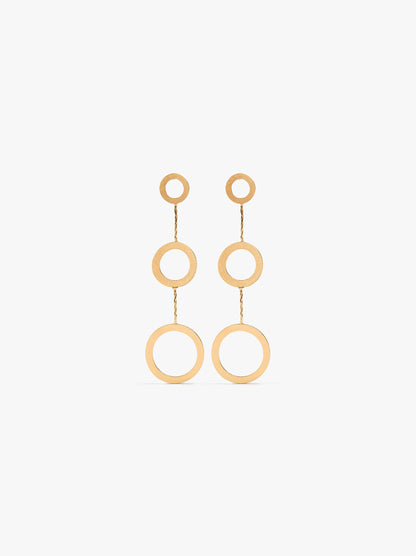Long Hoop Earrings