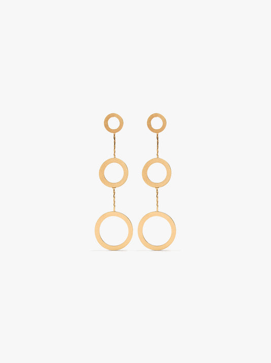 Long Hoop Earrings