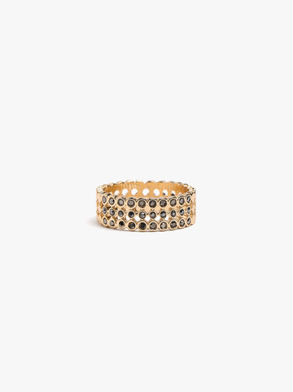 Triple-Effect Ring In 925 Sterling Silver