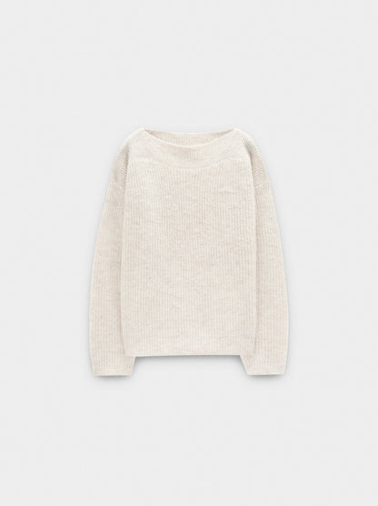 Plain Knit Sweater