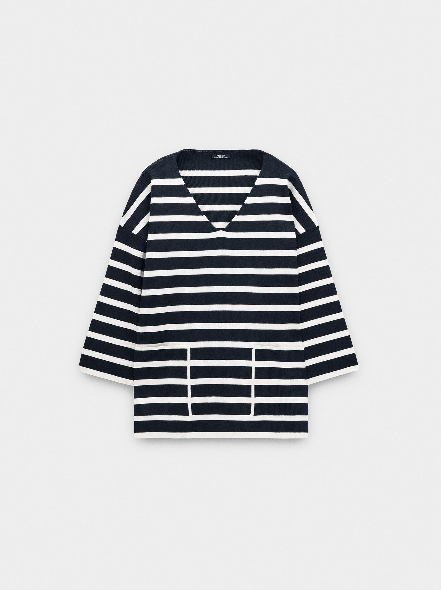 Knit Sweater With Stripes