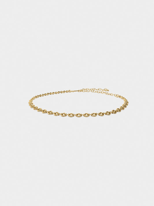 Metal Belt With Rings