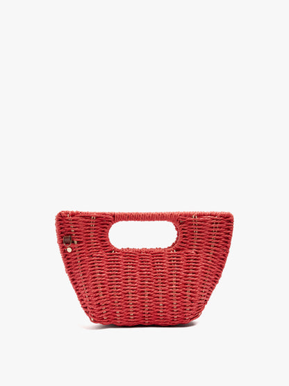 Rigid Party Bag Paper Straw Effect