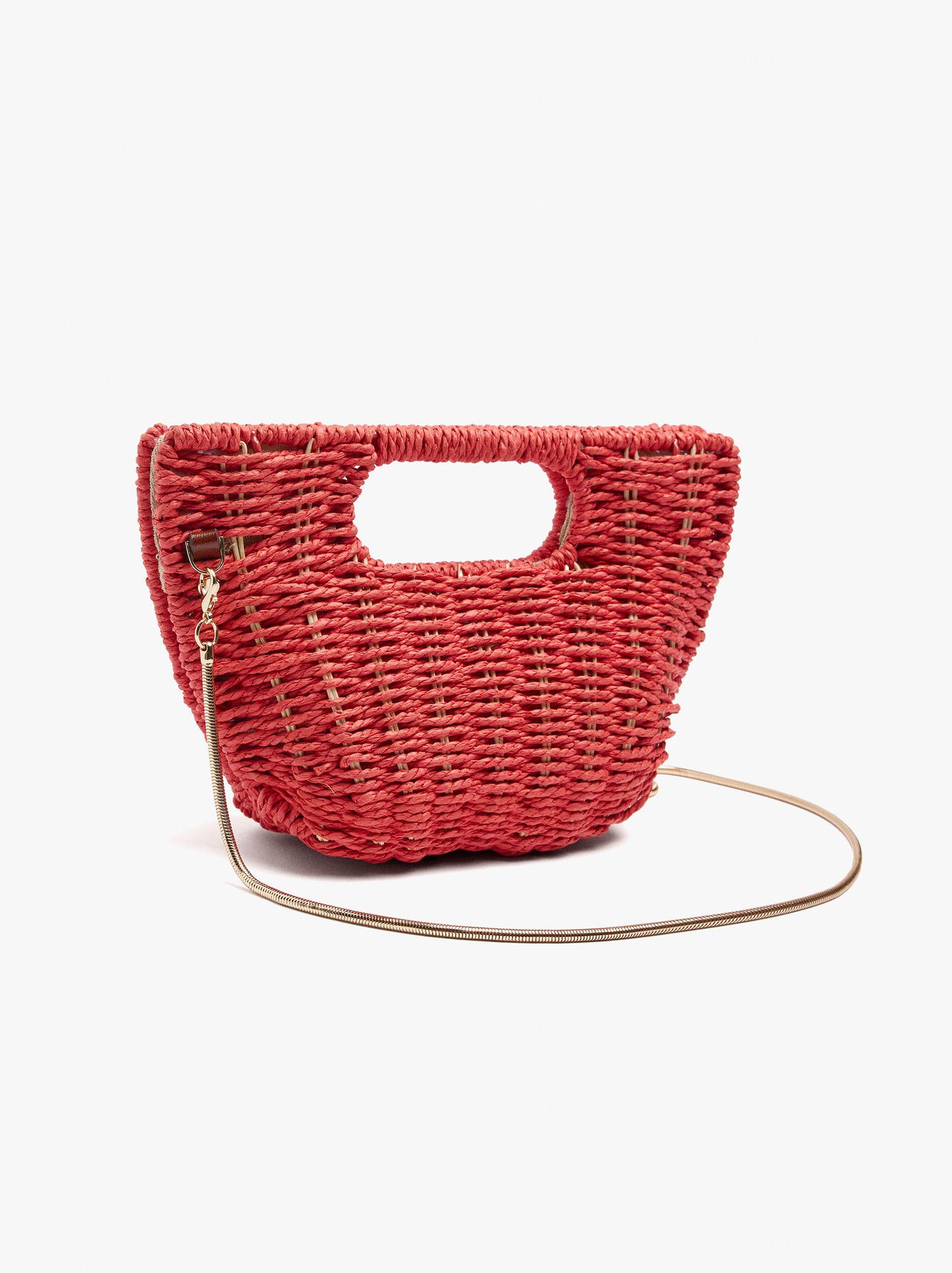 Rigid Party Bag Paper Straw Effect