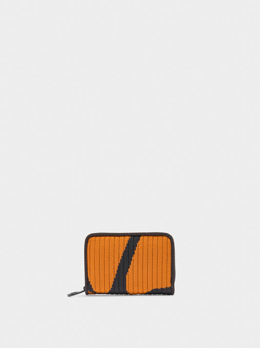 Printed Mesh Knit Wallet