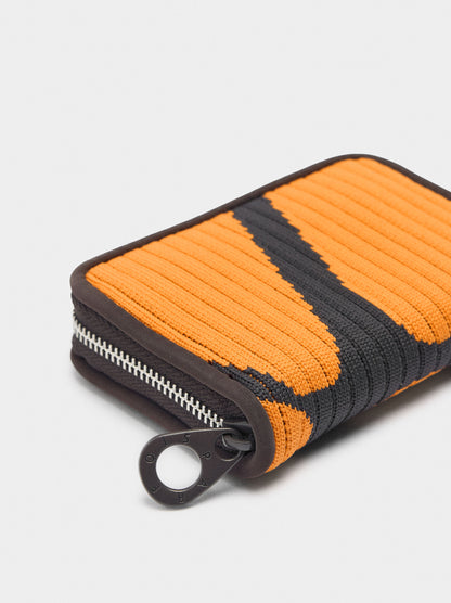 Printed Mesh Knit Wallet