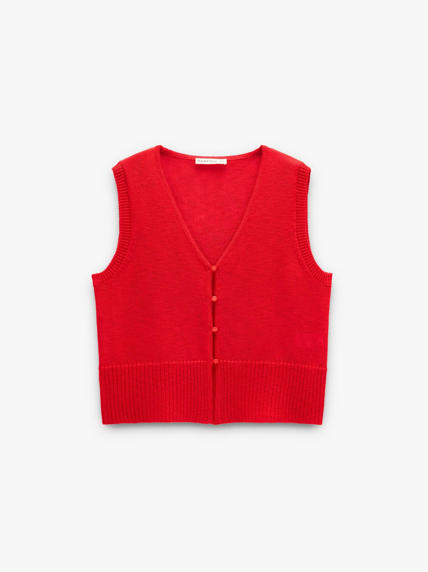 Mesh Waistcoat With Buttons