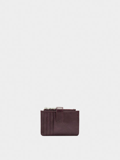Card Holder With Cracked Effect