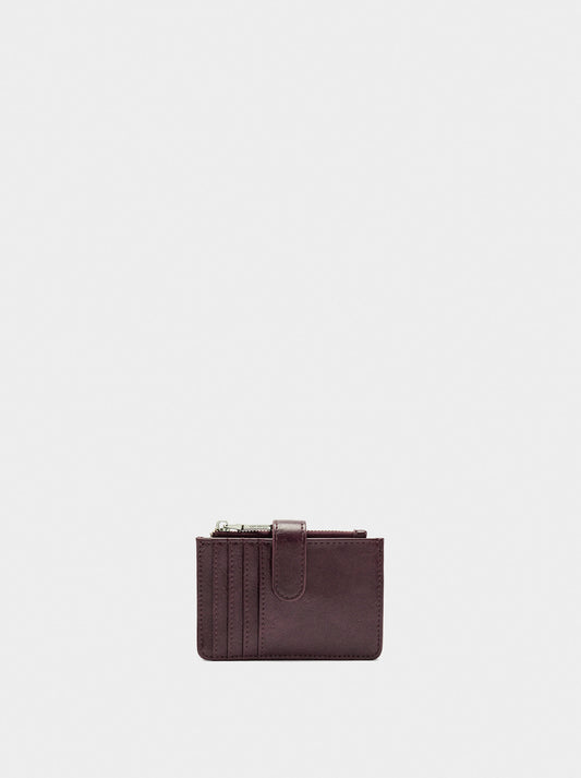 Card Holder With Cracked Effect