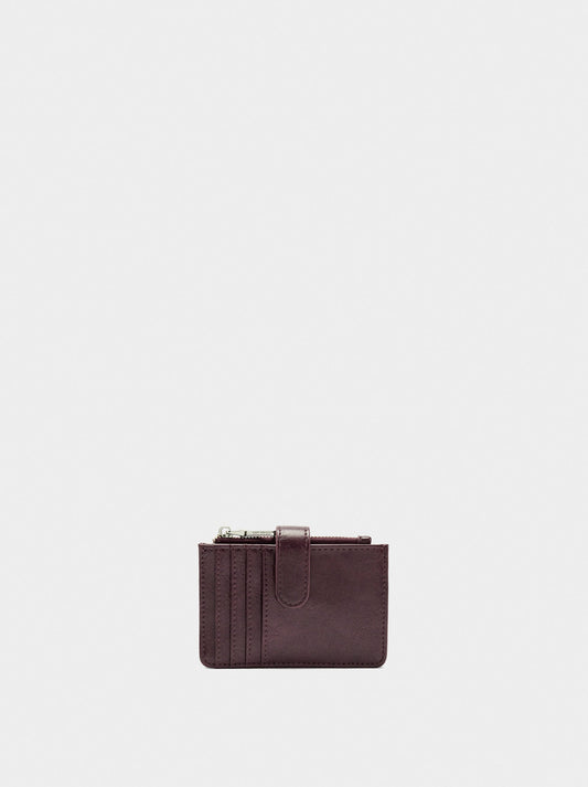 Card Holder With Cracked Effect