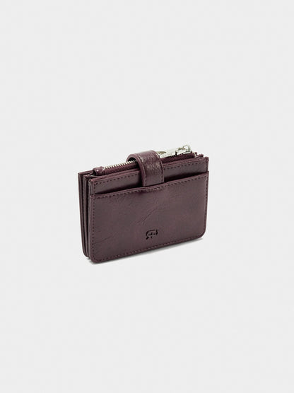 Card Holder With Cracked Effect