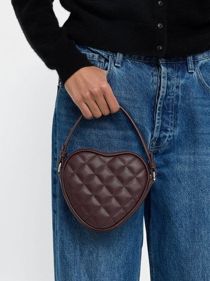 Mini Heart-Shaped Handbag