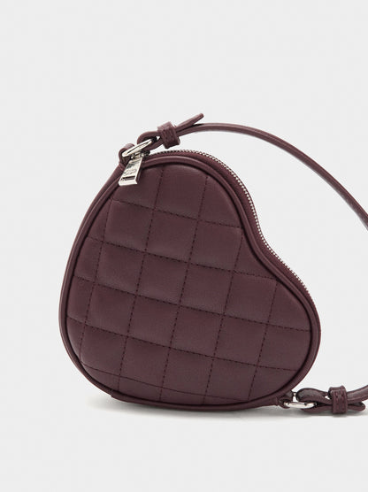 Mini Heart-Shaped Handbag
