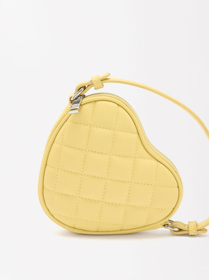 Mini Heart-Shaped Handbag